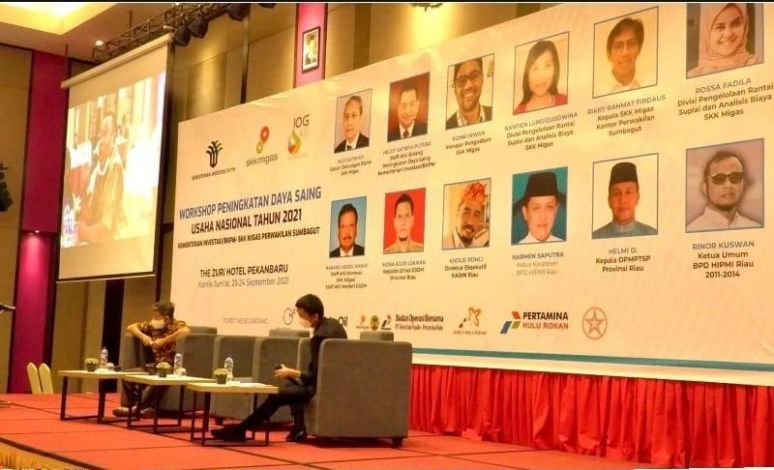 Kementerian Investasi dan SKK Migas Adakan Workshop Bagi Pengusaha Industri Hulu Migas di Riau