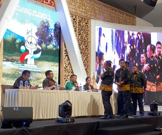 Diskor Lagi, Peserta Musdalub HIPMI Riau Pertanyakan Penunjukan Pimpinan Sidang