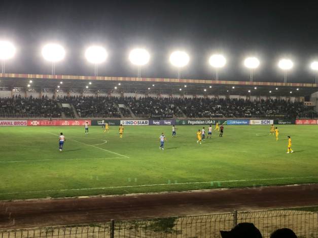 Babak Pertama Usai, Semen Padang FC Ungguli PSPS Riau 1-0