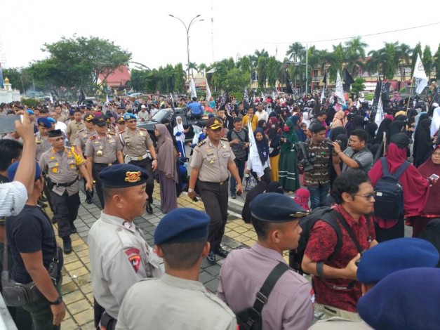 Datangi Massa Aksi Bela Islam II, Kapolda Riau Sampaikan Hal Berikut