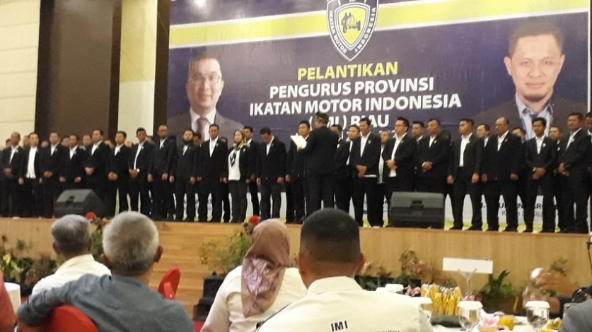 Agung Nugroho Dilantik sebagai Ketua IMI Riau