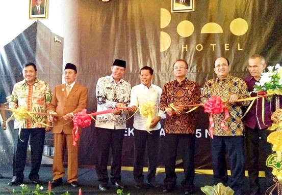 Peresmian Bono Hotel Pekanbaru Bertabur Pejabat Tinggi Riau