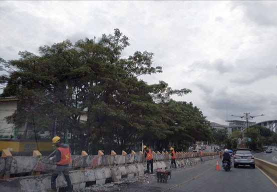 DPRD Riau Tak Mempermasalahkan Pembongkaran Ornamen Melayu di Flyover