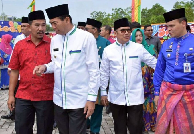 Didampingi Rusli Effendi, Firdaus Resmikan RSUD Madani Pekanbaru