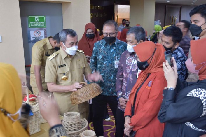 Komitmen Lakukan Penguatan dan Pemberdayaan UMKM, Bank Riau Kepri Berikan Support ke PPUMI Riau