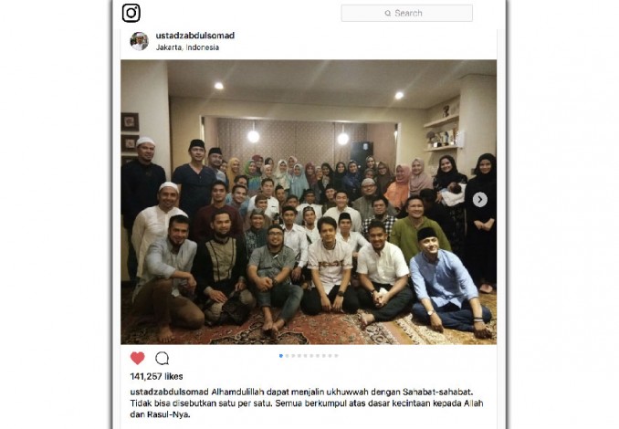 Akun Instagram Ustaz Abdul Somad Kembali Bisa Diakses