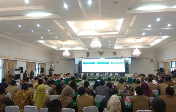 Hasil Evaluasi KPK 2018, Pencegahan Korupsi di Riau Turun Jadi 76 Persen