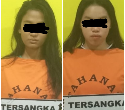Dua ABG Wanita di Pekanbaru Ditangkap Polsek Tampan karena Edarkan Ekstasi
