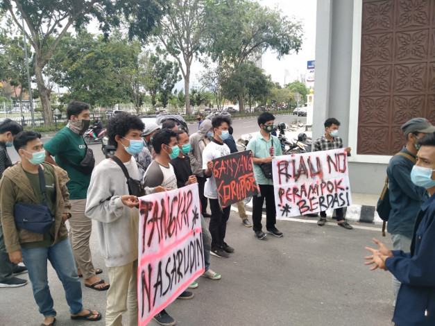 Gerakan Mahasiswa Anti Korupsi Minta Kejati Riau Tuntaskan Dugaan Korupsi di Pelalawan