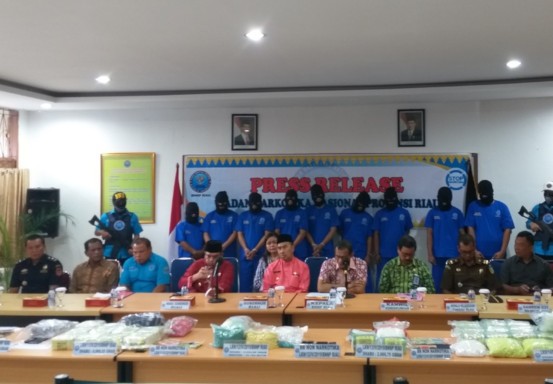 Begini Modus Penyelundupan Narkoba Jaringan Internasional di Perairan Riau
