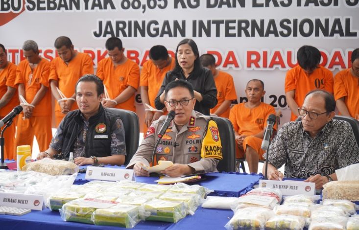 Kapolda Perintahkan Sikat Habis Kampung Narkoba di Riau
