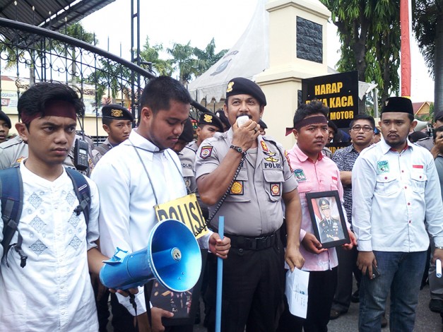 Pernyataan Sikap Diterima Polda Riau, KAMMI Ucapkan Selamat Ramadan
