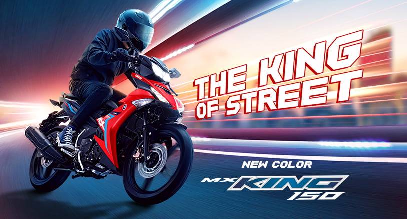 Kombinasi Atraktif Warna dan Grafis Baru MX King 150, King of Street Tampil Makin Gagah dan Sporty