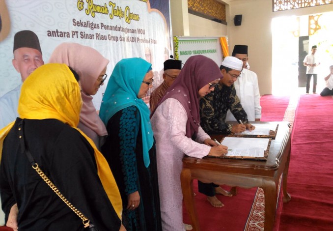 15 Tahun Kerjasama dengan Ikadi Riau Terjalin, Sinar Riau Group Kembangkan Syiar Islam dari SPBU