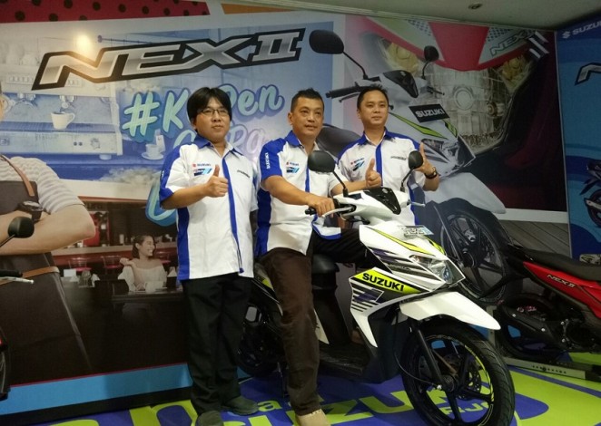 1.500 Unit Suzuki Nex II Ditargetkan Terjual di Riau