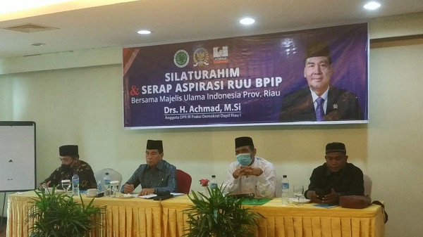 MUI Riau Tolak RUU BPIP dan Minta DPR RI Cabut RUU HIP dari Prolegnas