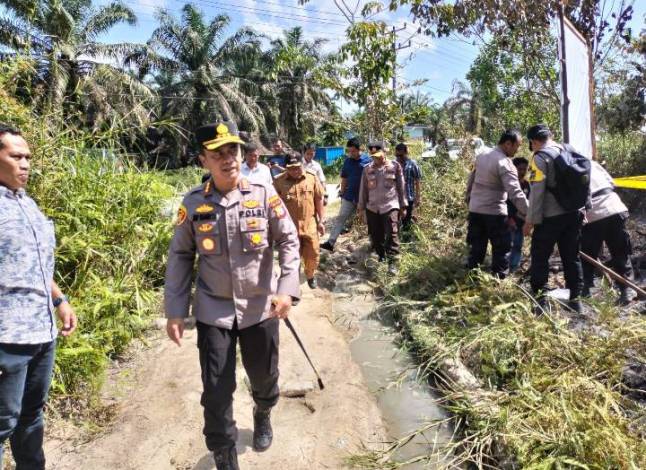 Karhutla di Okura Pekanbaru, Polisi Tetapkan Satu Tersangka