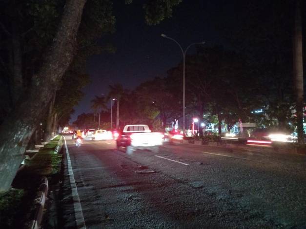Ternyata Ini Penyebab Lampu di Sejumlah Ruas Jalan Pekanbaru Padam