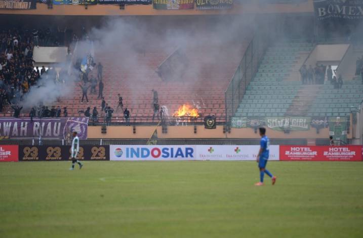 Dirusak Suporter, Kerugian Kerusakan Kursi Stadion Utama Riau Ditaksir Capai Rp289 Juta