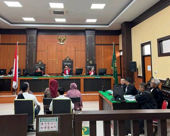 Terdakwa Penyegelan Kantor Desa Senama Nenek Dituntut 1 Bulan Penjara, Tapak Harap Hakim Beri Putusan Adil