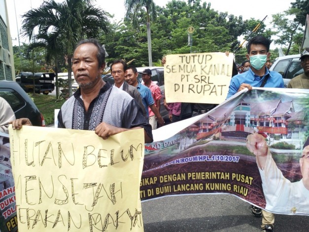 Terkait Permen LHK 17/2017, Masyarakat Rupat Datangi DPRD Riau