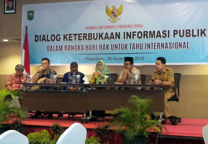 KI Riau Gelar Dialog Keterbukaan Informasi Publik