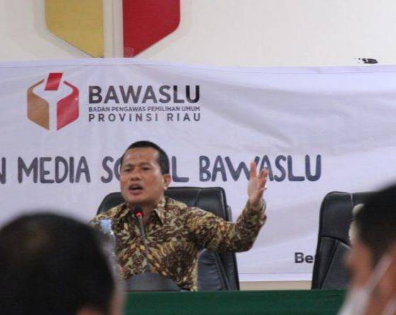 Bawaslu Riau Masuk 5 Besar Paling Aktif Lakukan Pencegahan Pelanggaran Pemilu