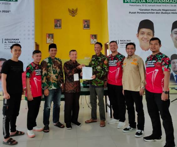 Hasil Musywil XVII, Rizal Pimpin PW Pemuda Muhammadiyah Riau, Afdhal Sekretaris