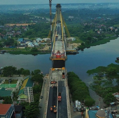 Meski Molor Rekanan Pembangunan Jembatan Siak IV Tak Didenda, Ini Alasannya