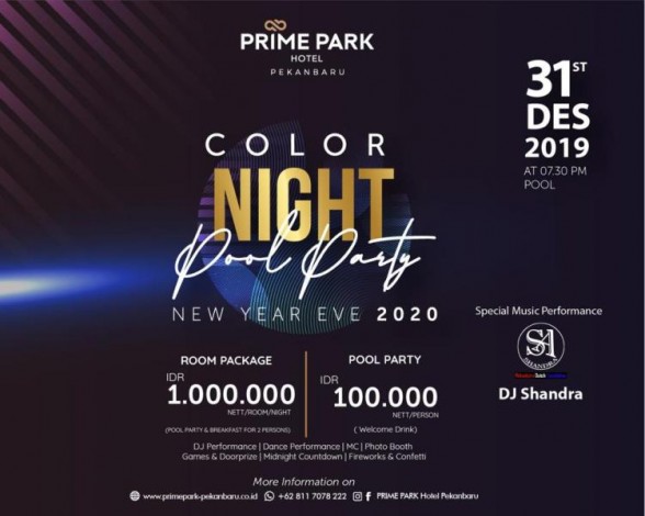 Paket Pool Party New Year Eve Prime Park Sangat Terjangkau, Cek Harganya di Sini