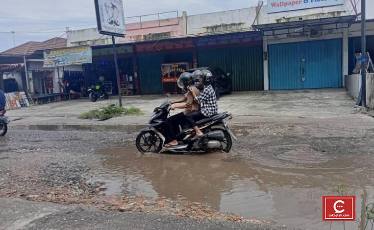 Overlay Jalan Rusak di Pekanbaru Tak Bisa Dilakukan Awal Tahun