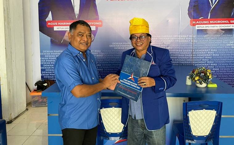 Edi Ahmad RM Gabung Partai Demokrat Riau