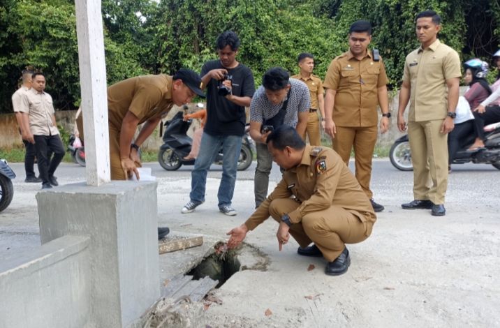 Banjir dan Jalan Rusak Akibat Parit Sempit, Muflihun Ingin Support dari Masyarakat