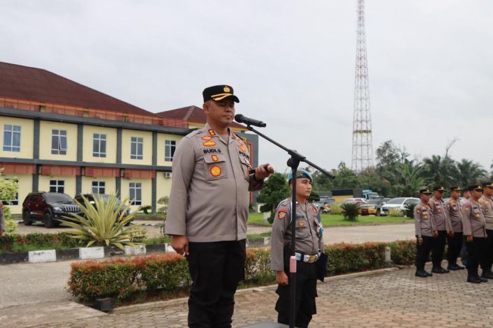 Persiapan Pengamanan Rapat Pleno Kabupaten Rohul, 500 Personel Gabungan Disiapkan
