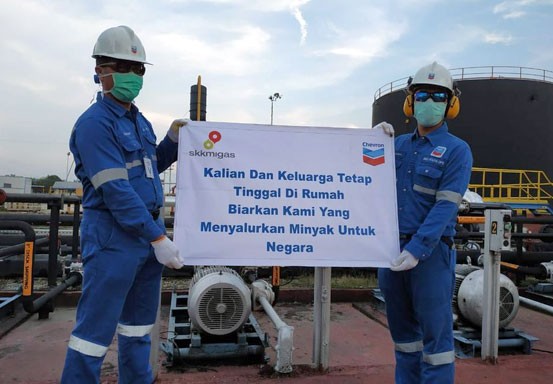Selain Terapkan Bekerja Jarak Jauh, Chevron akan Bagikan Masker dan APD Lewat Pemprov Riau