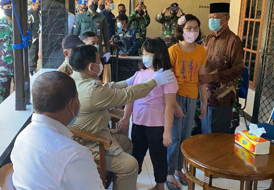 Prabowo Subianto Siapkan Beasiswa untuk Anak Kru KRI Nanggala