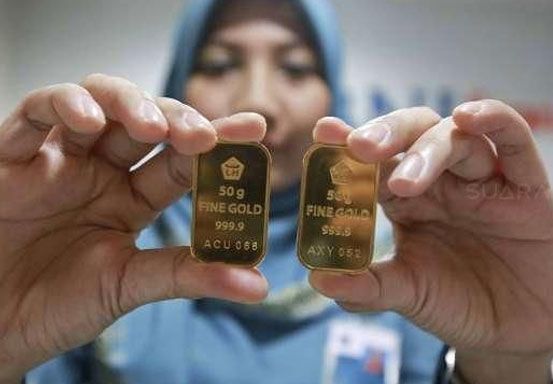 Masuk Masa Mudik Lebaran, Harga Emas Antam Turun Jadi Rp 981.000/Gram