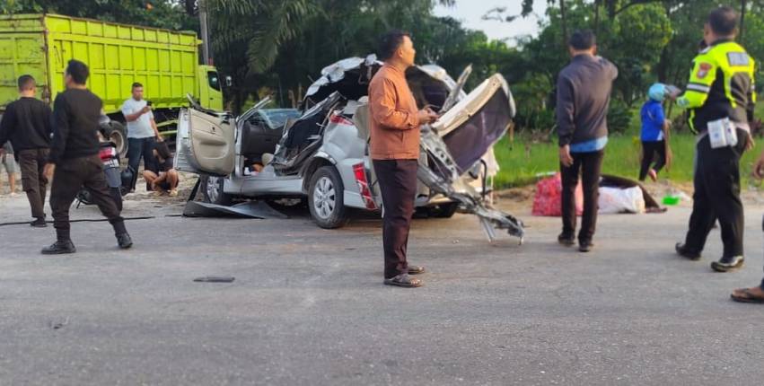Kecelakaan Maut di Jalan Kubang Raya, 3 Orang Tewas Ditempat