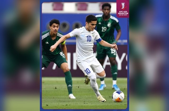 Tekuk Arab Saudi, Uzbekistan Bertemu Indonesia di Semifinal Piala Asia U-23