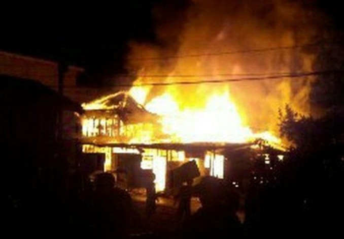 60 Unit Rumah Karyawan PT PSG Ludes Terbakar