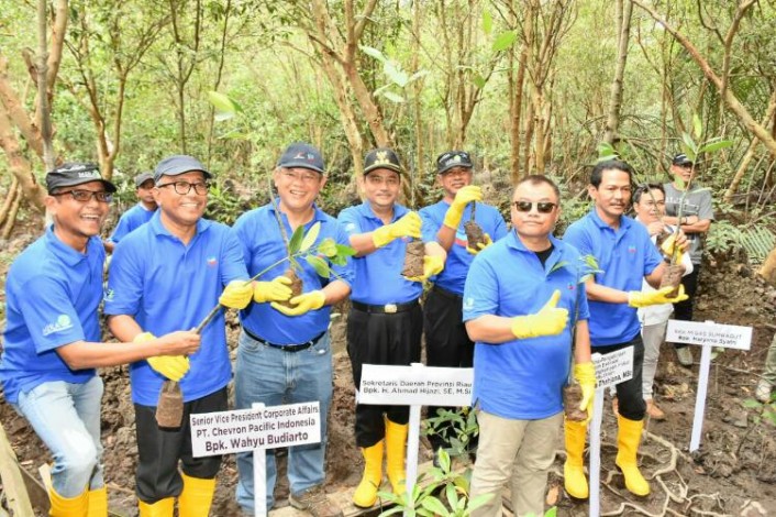 Chevron dan YKAN Luncurkan Program Pengembangan Pengelolaan Pesisir Terpadu di Riau