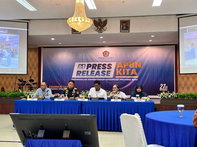 Pendapatan Negara di Riau Triwulan I Tahun 2023 Capai Rp12,76 Triliun