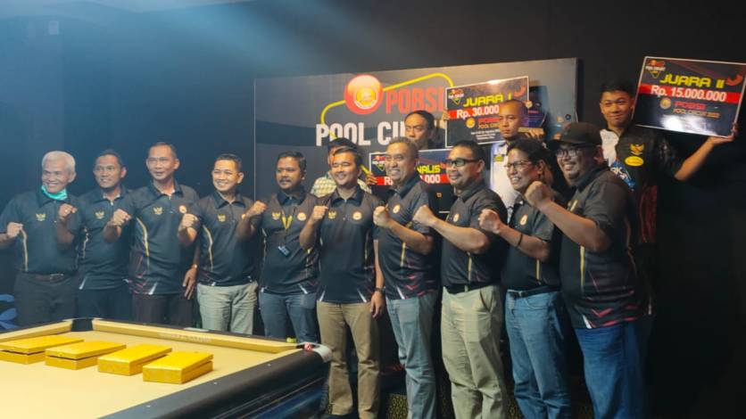 Juara POBSI Pool Circuit Seri III di Riau, Irsal Nasution Bawa Pulang Rp30 Juta