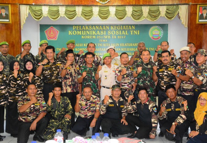FKPPI, PPM Riau dan TNI Pererat Silaturahmi