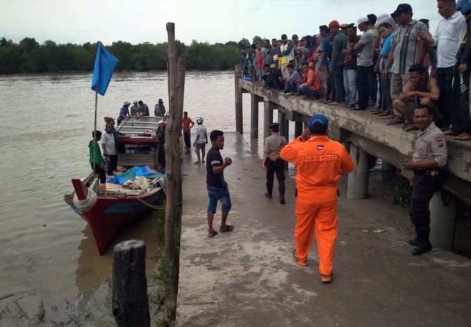 Kapal Nelayan Rohil Tenggelam, Dua Orang Ditemukan Meninggal