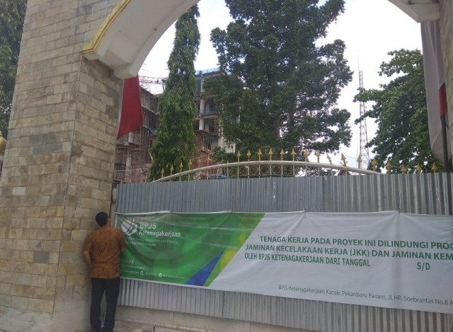 Wartawan Dilarang Masuk Acara Topping Off Pembangunan Gedung Kejati Riau