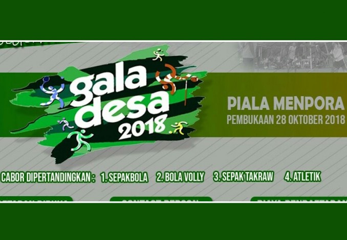 Ribuan Atlet dan Official Bakal Ramaikan Pembukaan Gala Desa 2018