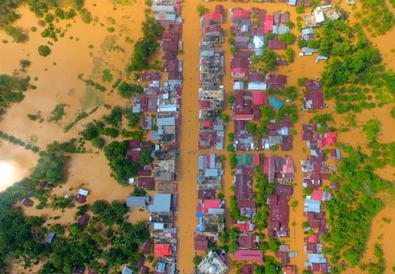 Dinsos Riau Kirim Bantuan Logistik untuk Korban Banjir Rohul