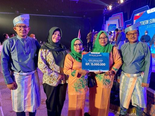 IKM Langgak Craft Raih Penghargaan Nothern Sumatera Forum 2021