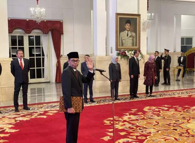 Nawawi Dilantik Jadi Ketua KPK RI, Jokowi : Hati-hati dalam Bertugas